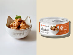 Omni launches the world’s first cat food made with cruelty-free chicken