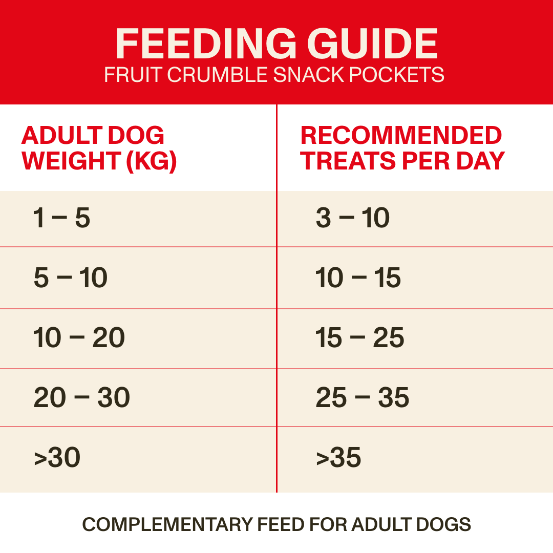 Fruit Crumble Snack Pockets