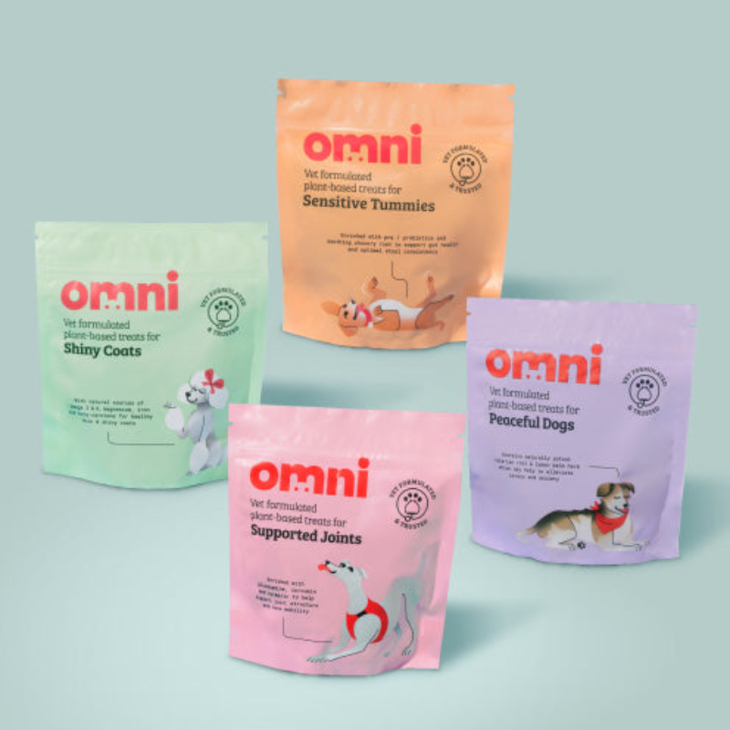 OMNI Treats - 4 x Treat Variety Pack (Multibag Save: £7.97) 