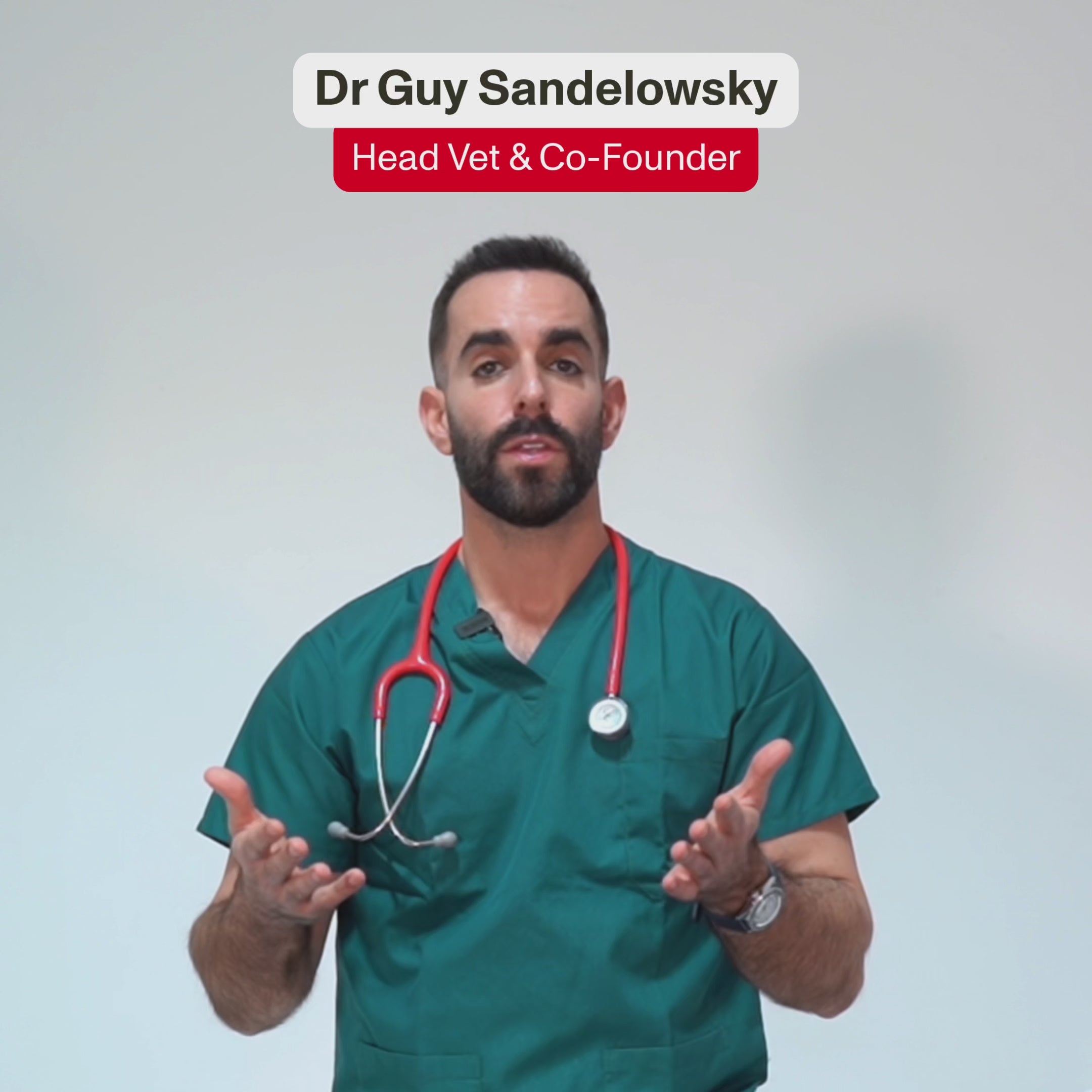 Vet talking about Omni Anal Glands Supplement